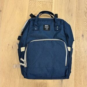 BNWOT Navy blue diaper bag insulated bottle sleeve